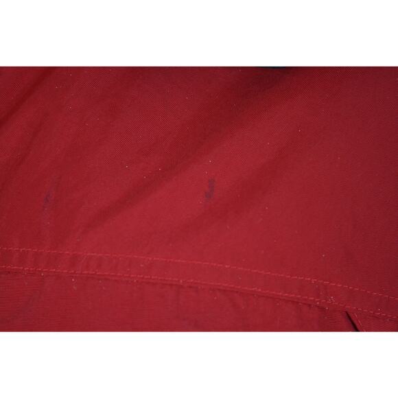 Vintage 90s Ralph Lauren Chaps Spell Out Red Mesh Lined Sailing Jacket Mens XL - Picture 5 of 9